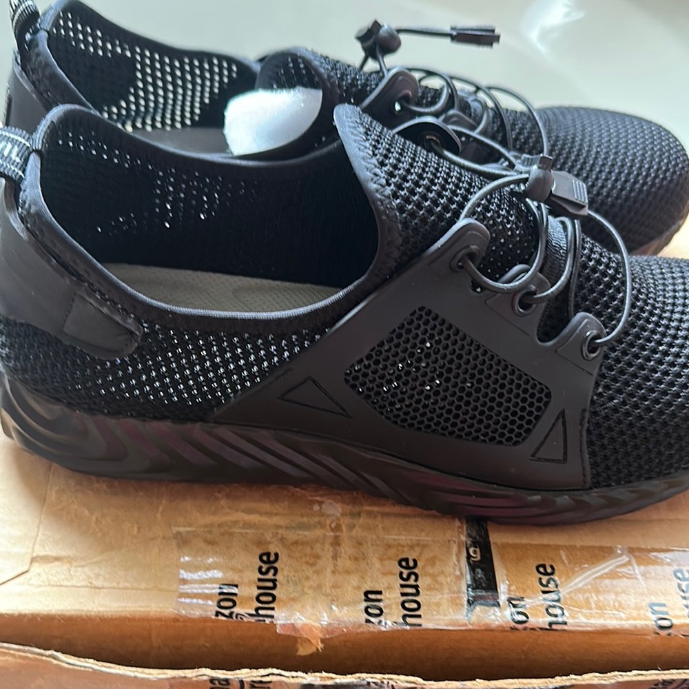 Mens Adidas Die Weltmarke Den Black Steel Toe Shoes Size 48 Us 13